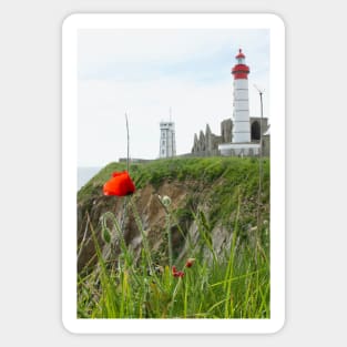  Saint-Mathieu and the poppy Sticker